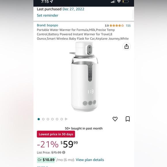 Bopopo water warmer - Picture 4 of 6